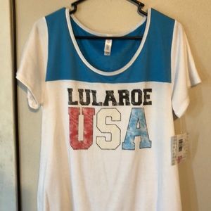 Lularoe American dreams classic tee